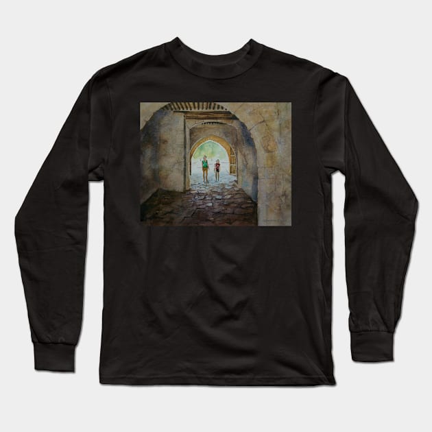 Archway, Cyprus Long Sleeve T-Shirt by arlyon